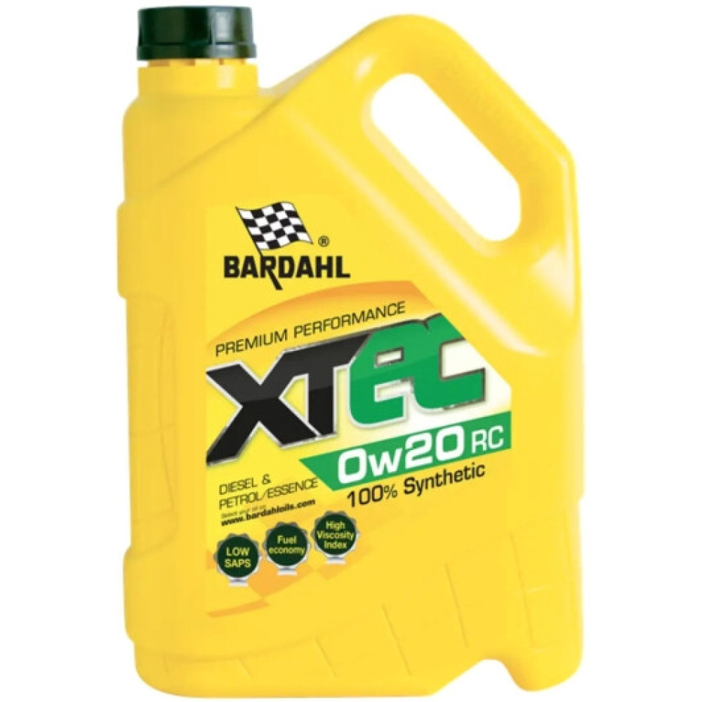 Моторна олива XTEC 0W20 RC 5л. BARDAHL 33013