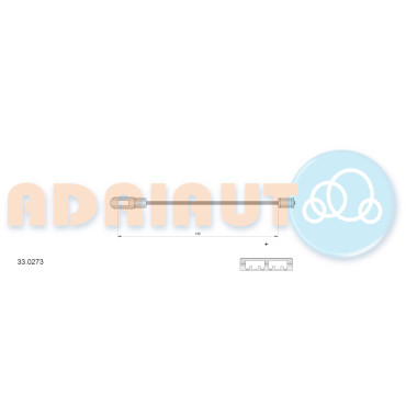 Трос ручного тормоза ADRIAUTO 330273