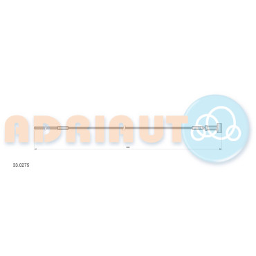 Трос ручного тормоза ADRIAUTO 330275