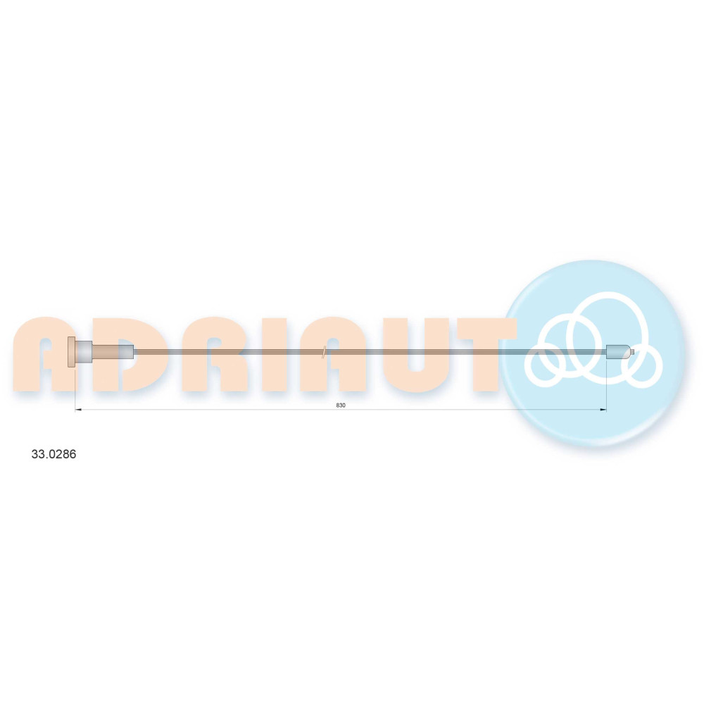Трос ручного гальма ADRIAUTO 330286