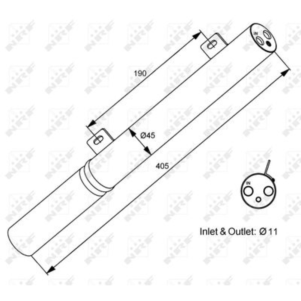 Осушитель кондиционера NRF 33196