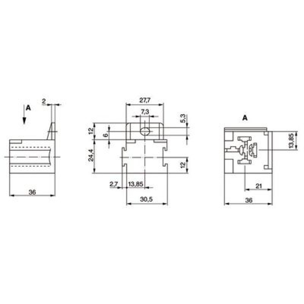 корпус псельного гнізда BOSCH 3334485008