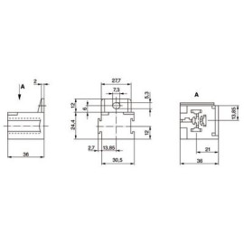 корпус псельного гнізда BOSCH 3334485008