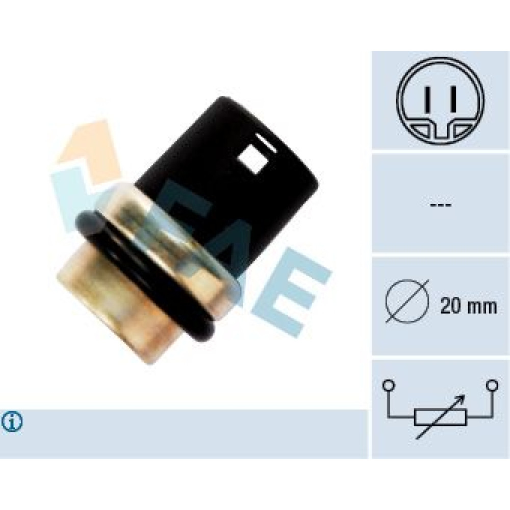 Датчик температури охолоджувальної рідини FAE 33610