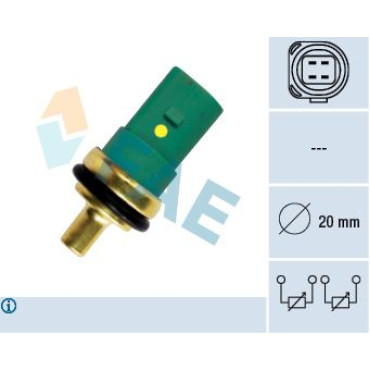 Датчик температури охолоджувальної рідини FAE 33783