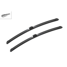 Комплект щеток стеклоочистителя бескаркасных BOSCH 3397009843