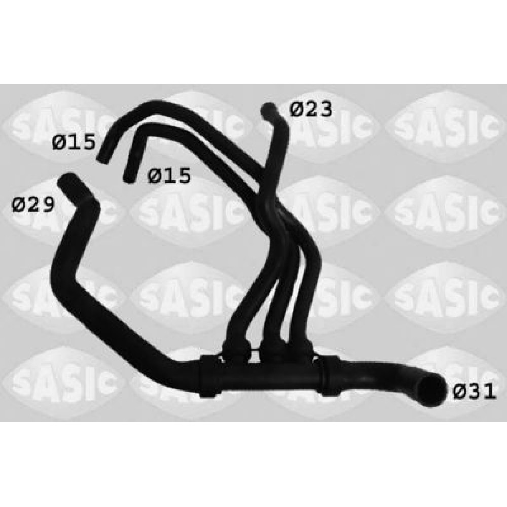 Патрубок SASIC 3404032