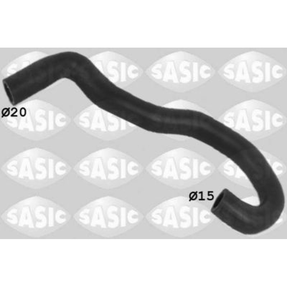 Патрубок системы охлаждения SASIC 3406367