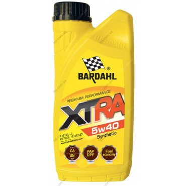 Моторна олива XTRA 5W40 1л. BARDAHL 34121