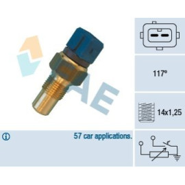 Датчик температури охолоджувальної рідини FAE 34440