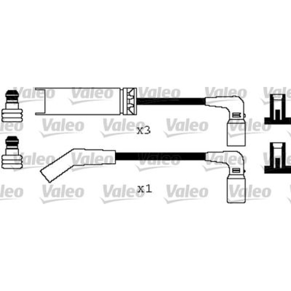 Комплект проводов зажигания VALEO 346355