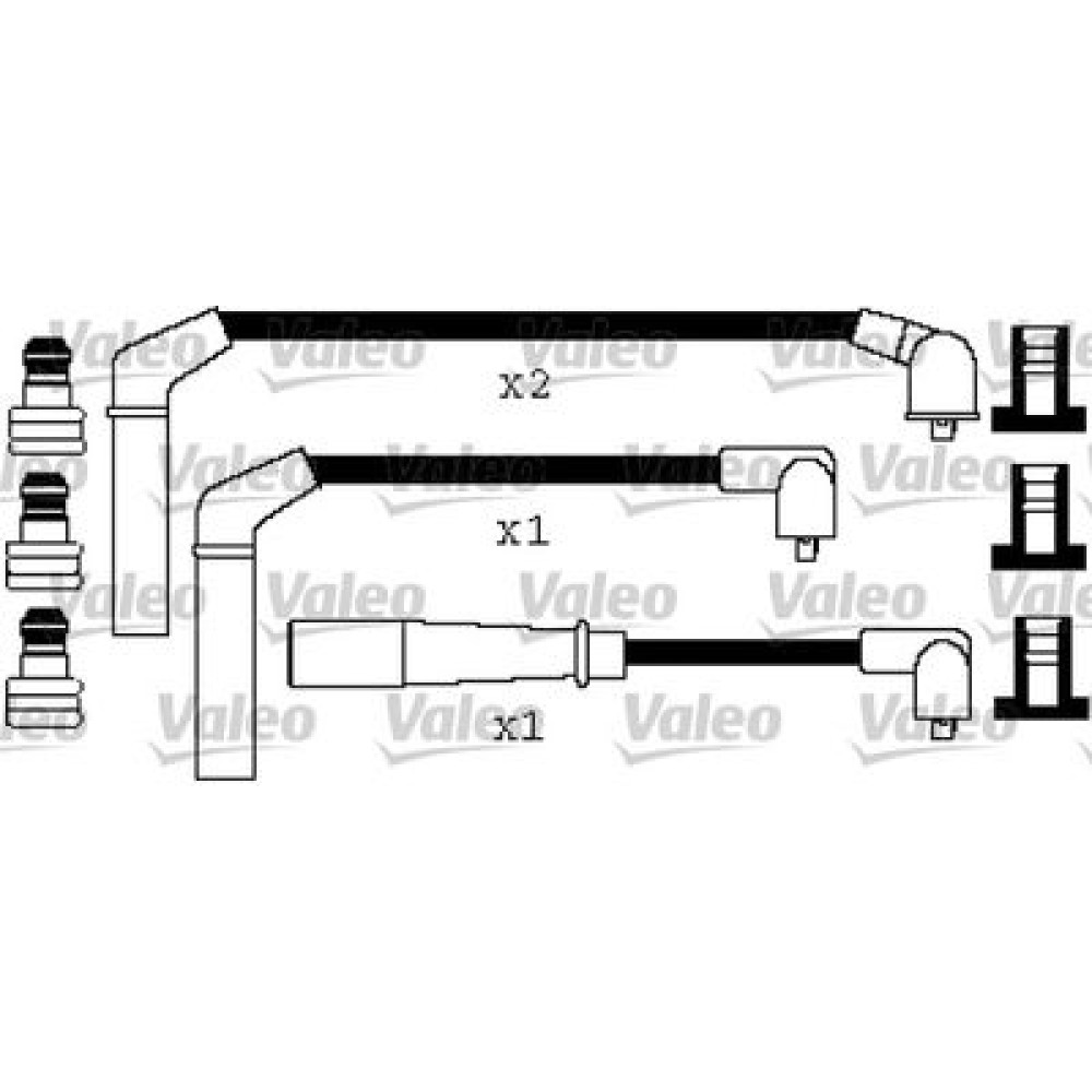 Комплект проводов зажигания VALEO 346443