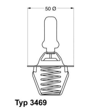 Термостат WAHLER 346991d