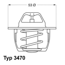Термостат WAHLER 347089d50