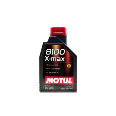 Масло моторное 8100 X-max 0W-30, 1л. MOTUL 347201
