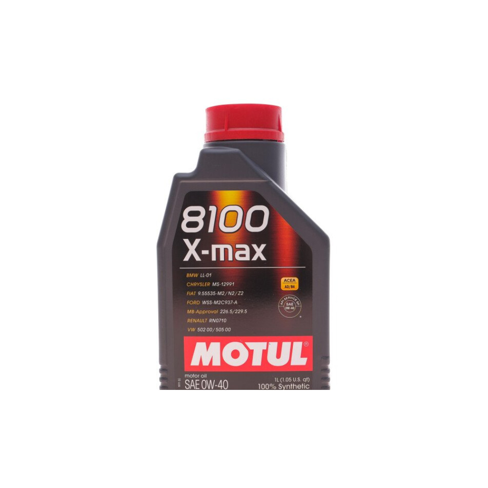 Моторна олива 8100 X-max SAE 0W40 12x1 L MOTUL 348201