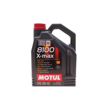 Масло моторное 8100 X-max 0W-40, 5л. MOTUL 348206