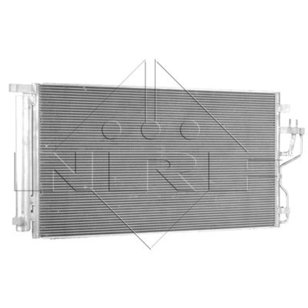 Радіатор кондиціонера NRF 350078