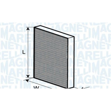 Фільтр салонний MAGNETI MARELLI 350203062400