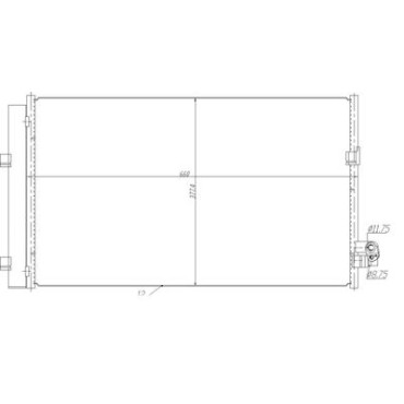 Конденсатор без хладогену NRF 350476