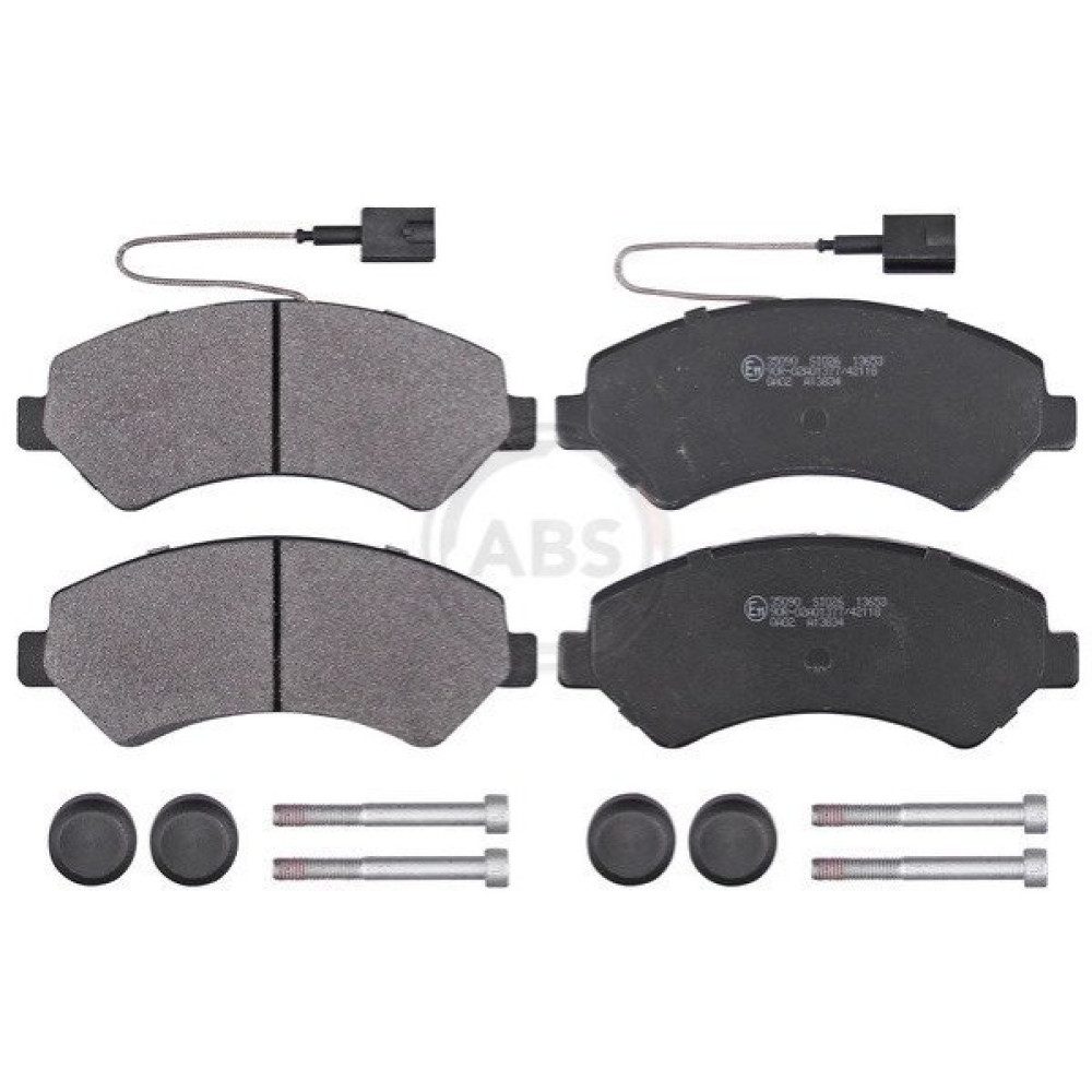 Тормозные колодки передние ABS 35090