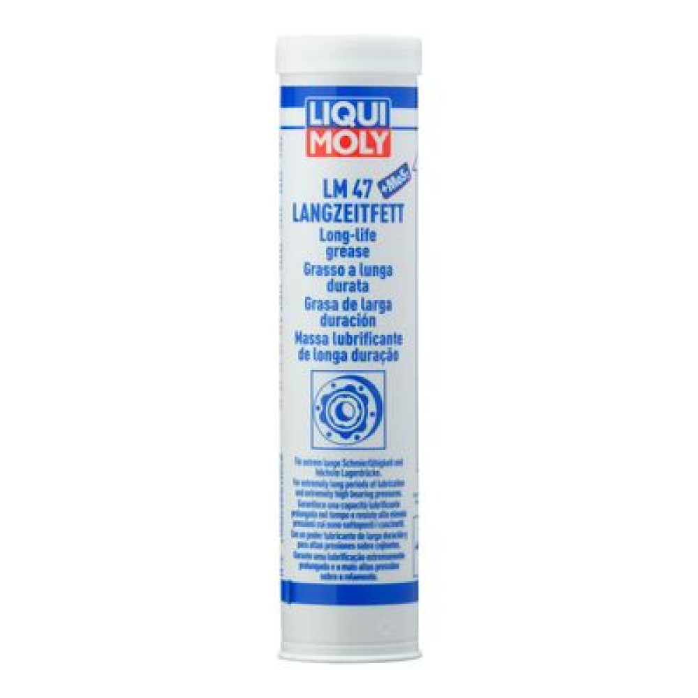 МАСТИЛО ШРУС З ДІСУЛЬФІДОМ МОЛІБДЕНУ LM 47 МоS2 LANGZEITFETT 0,4КГ LIQUI MOLY 3520