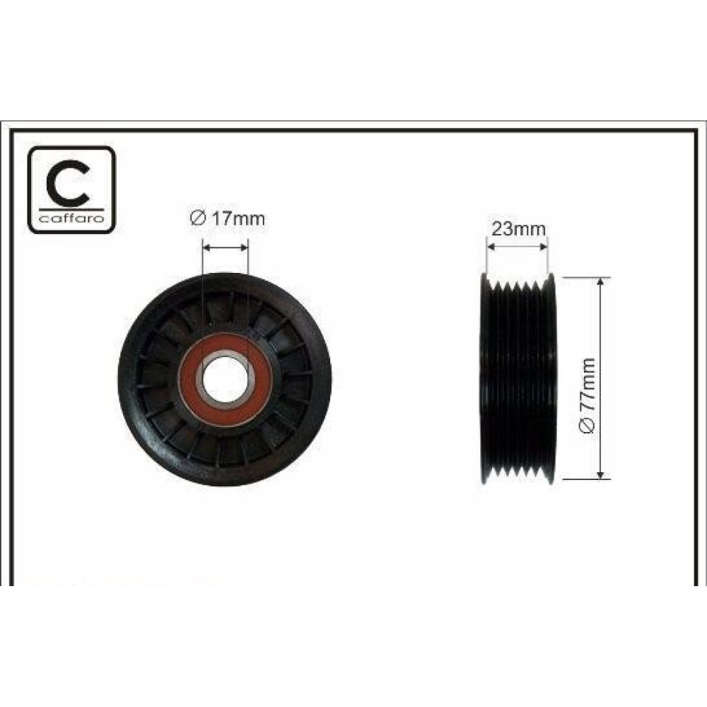 Ролик CAFFARO 35800