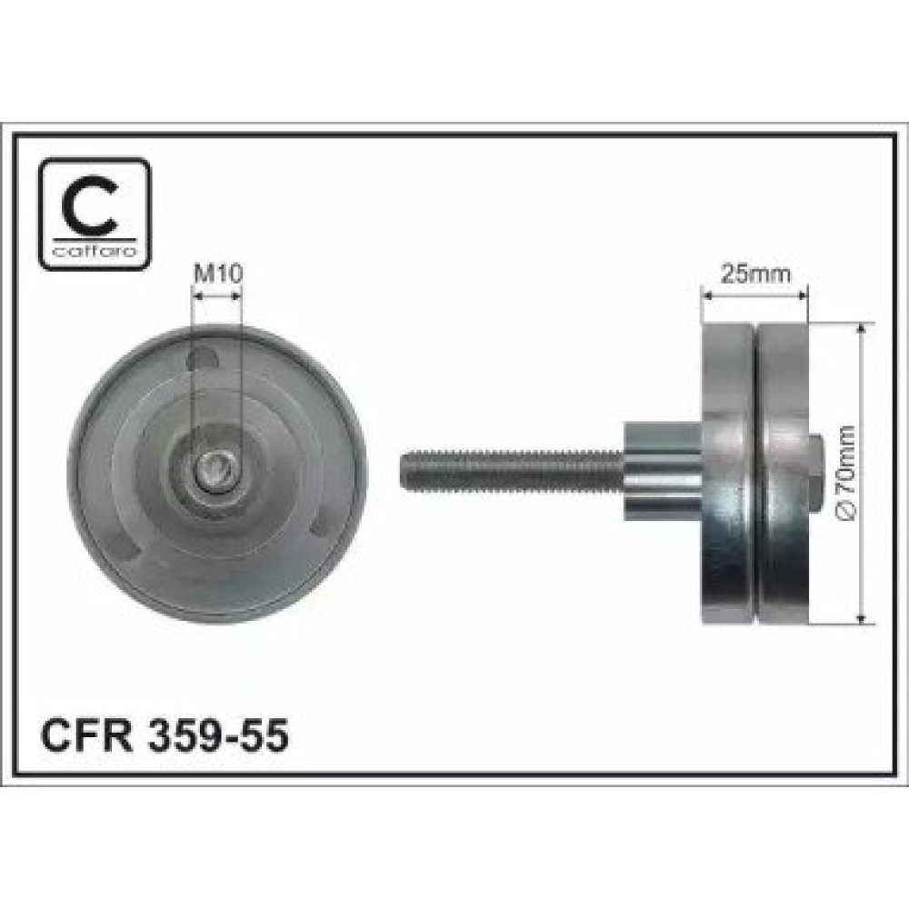 ролик CAFFARO 35955