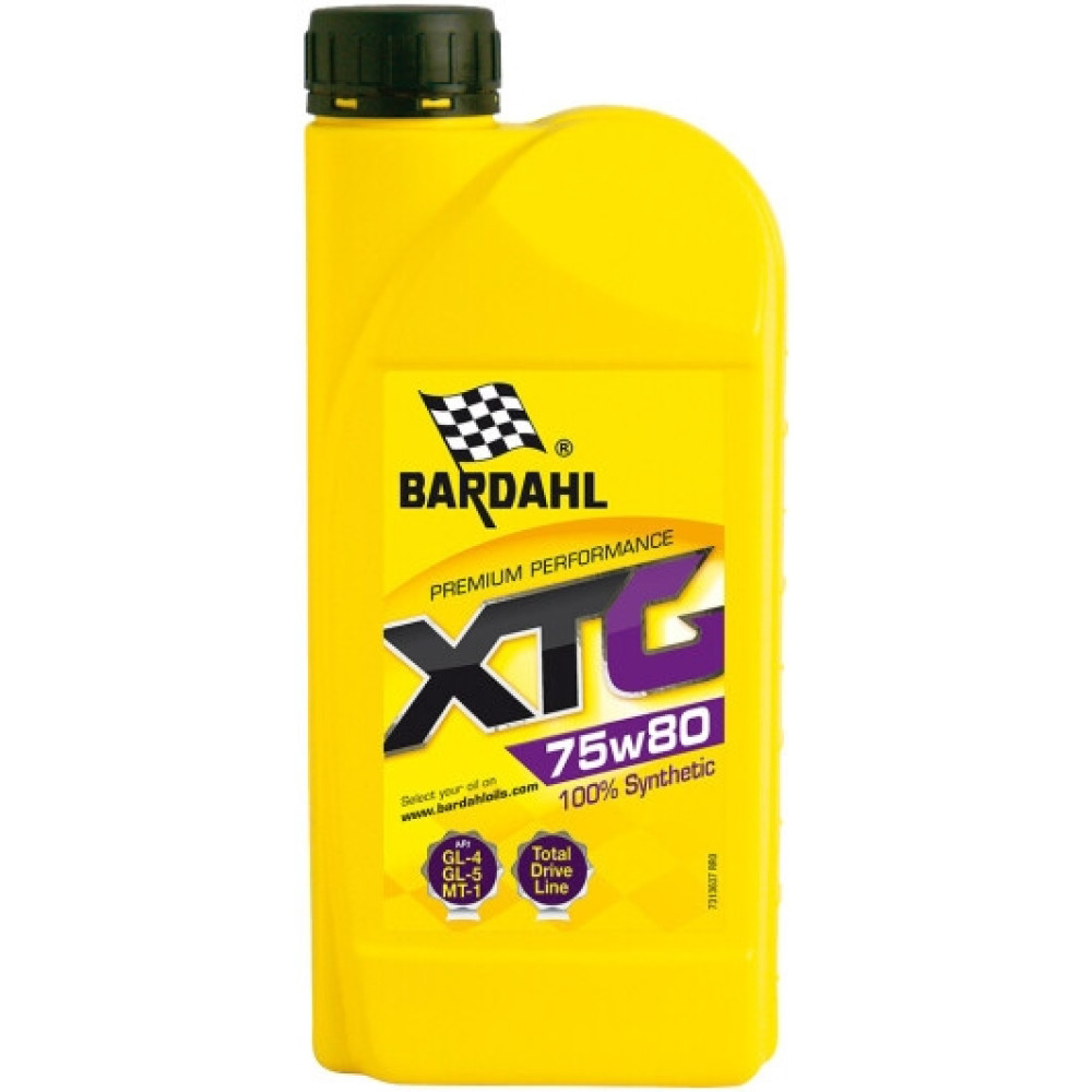 Трансмісійна олива XTG 75W80,1 л. BARDAHL 36371