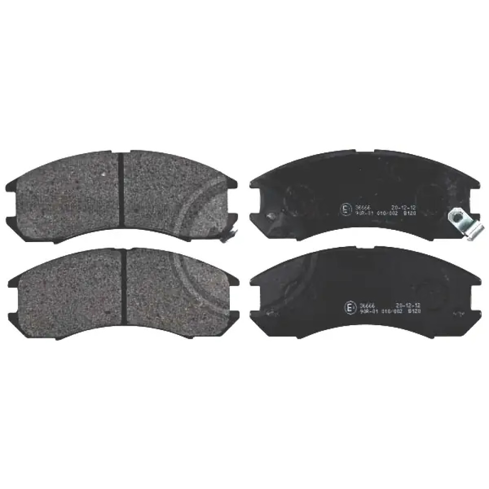 Гальмівні колодки пер. 626/Probe (89-98) (Akebono) ABS 36666