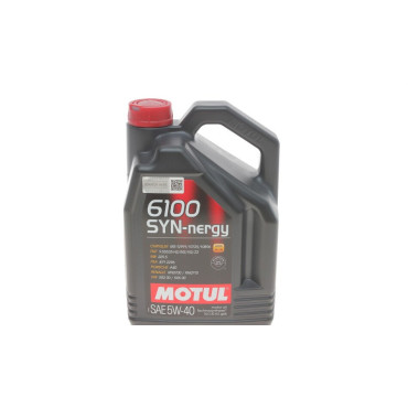 Олива моторна 6100 SYN-NERGY 5W40 5L MOTUL 368351
