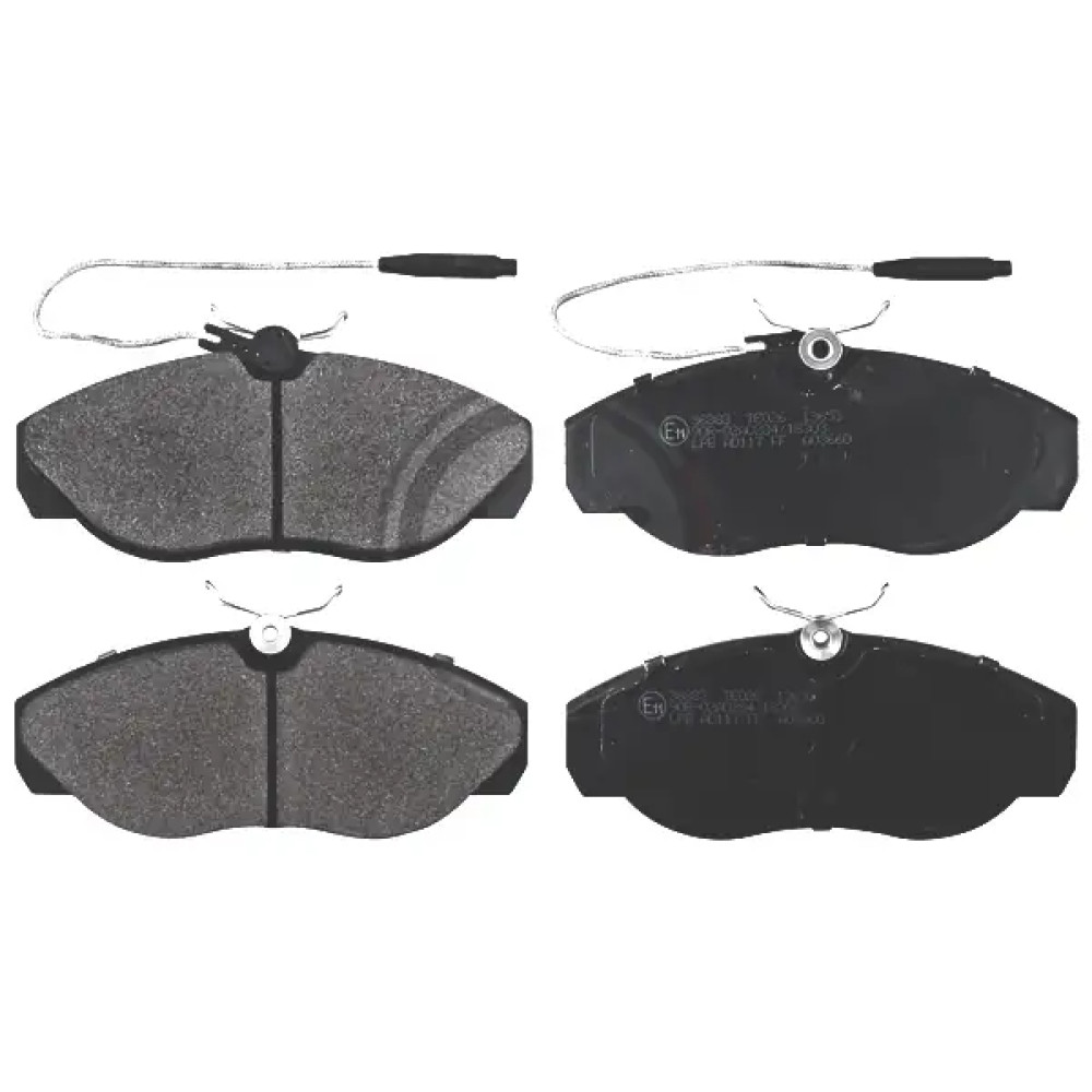 Гальмівні колодки пер. Ducato 94-99/Boxer 94-02 (1.4t) ABS 36883