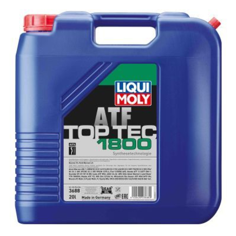 Трансмиссионное масло Top Tec ATF 1800, 20л LIQUI MOLY 3688