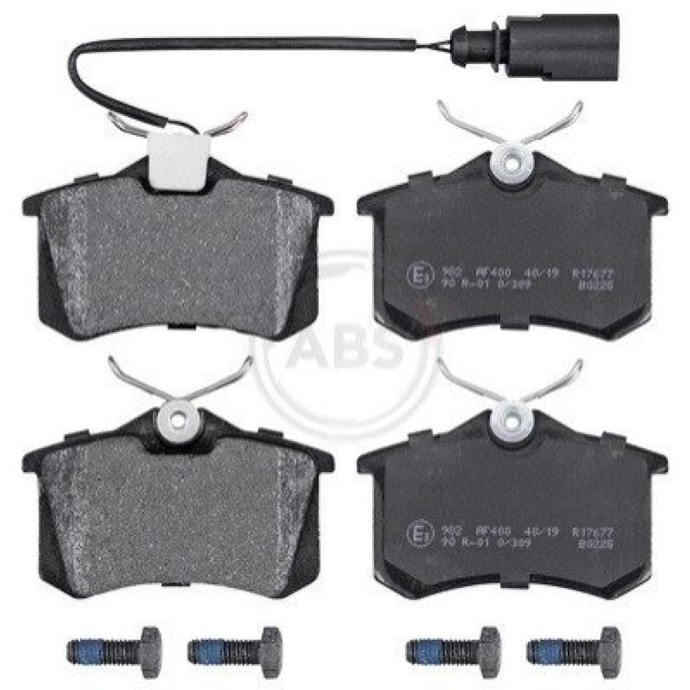 Тормозные колодки задние ABS 37214
