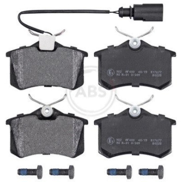 Тормозные колодки задние ABS 37214