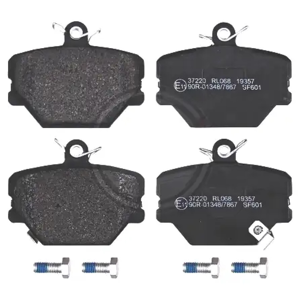 Гальмівні колодки пер. City Coupe/Crossblade/Fortwo (98-14) ABS 37220