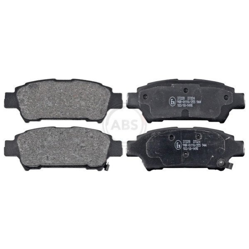 Тормозные колодки задние ABS 37228