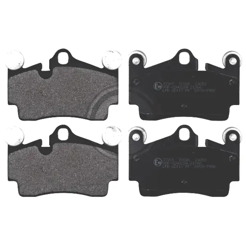 Гальмівні колодки зад. Audi Q7/Touareg/Cayenne (Brembo) (112,2x73,2x16,2) ABS 37365