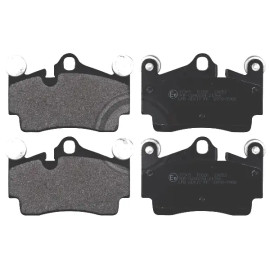 Гальмівні колодки зад. Audi Q7/Touareg/Cayenne (Brembo) (112,2x73,2x16,2) ABS 37365