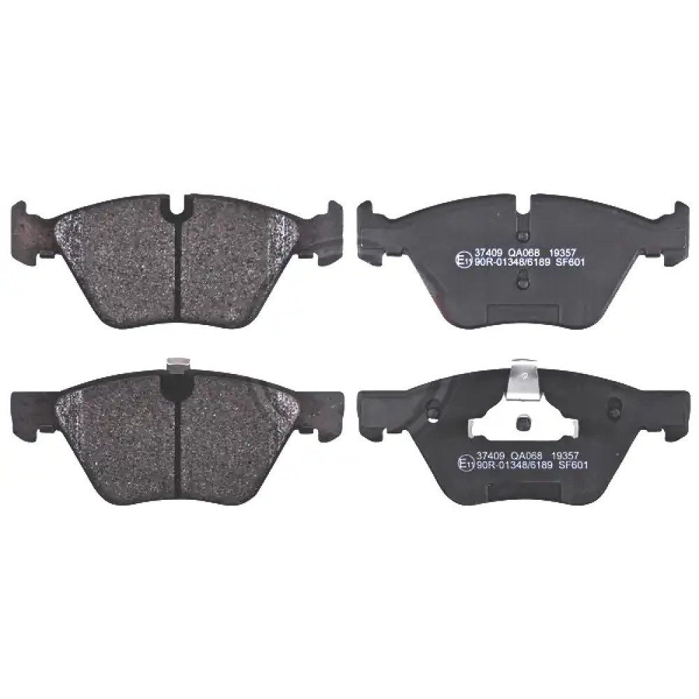 Гальмівні колодки пер. BMW 3(E90)/1(E81) 04-13 (ATE) ABS 37409