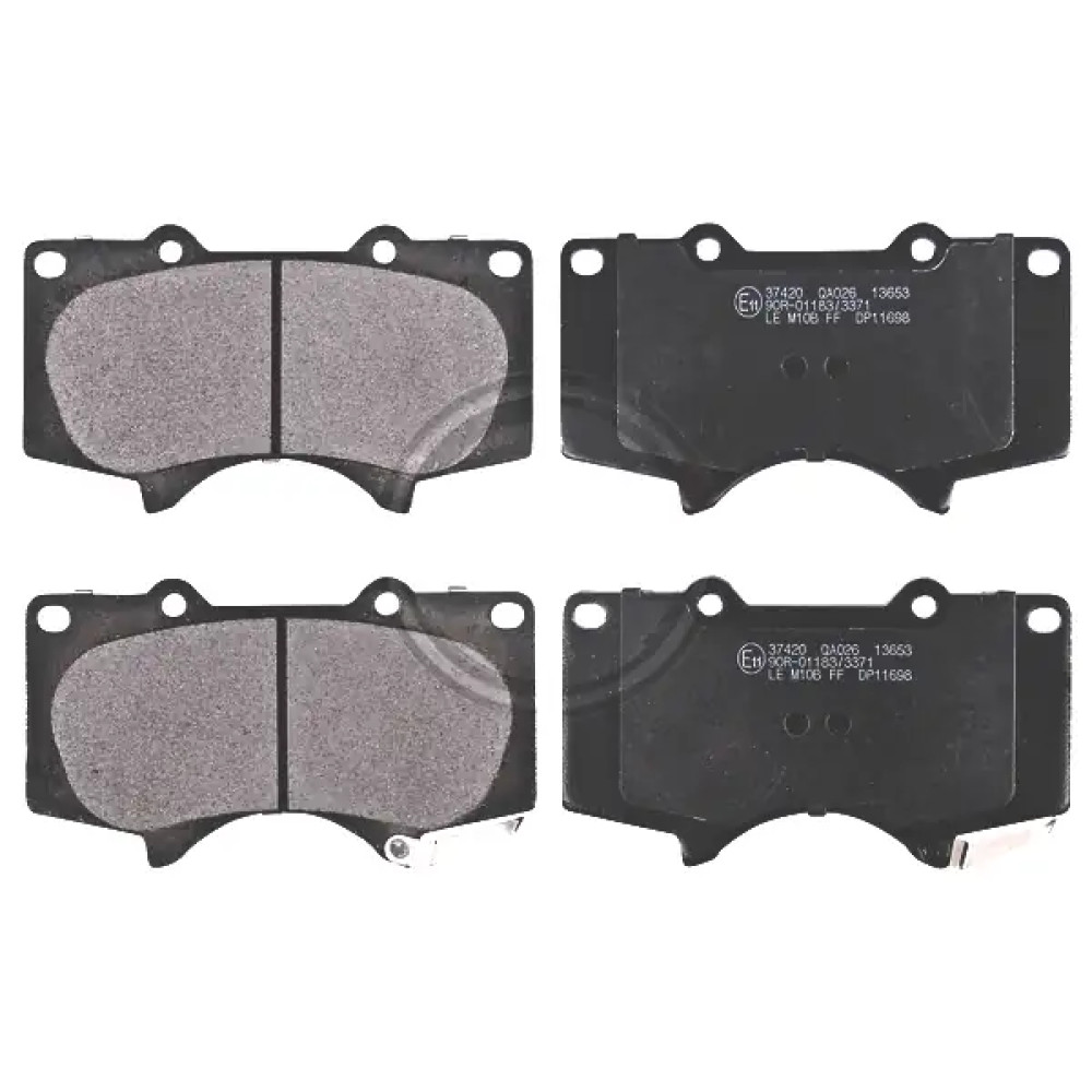 Гальмівні колодки пер. Toyota Land Cruiser/Hilux VII/Lexus GX/ MITSUBISHI PAJERO 01- (sumitomo) ABS 37420