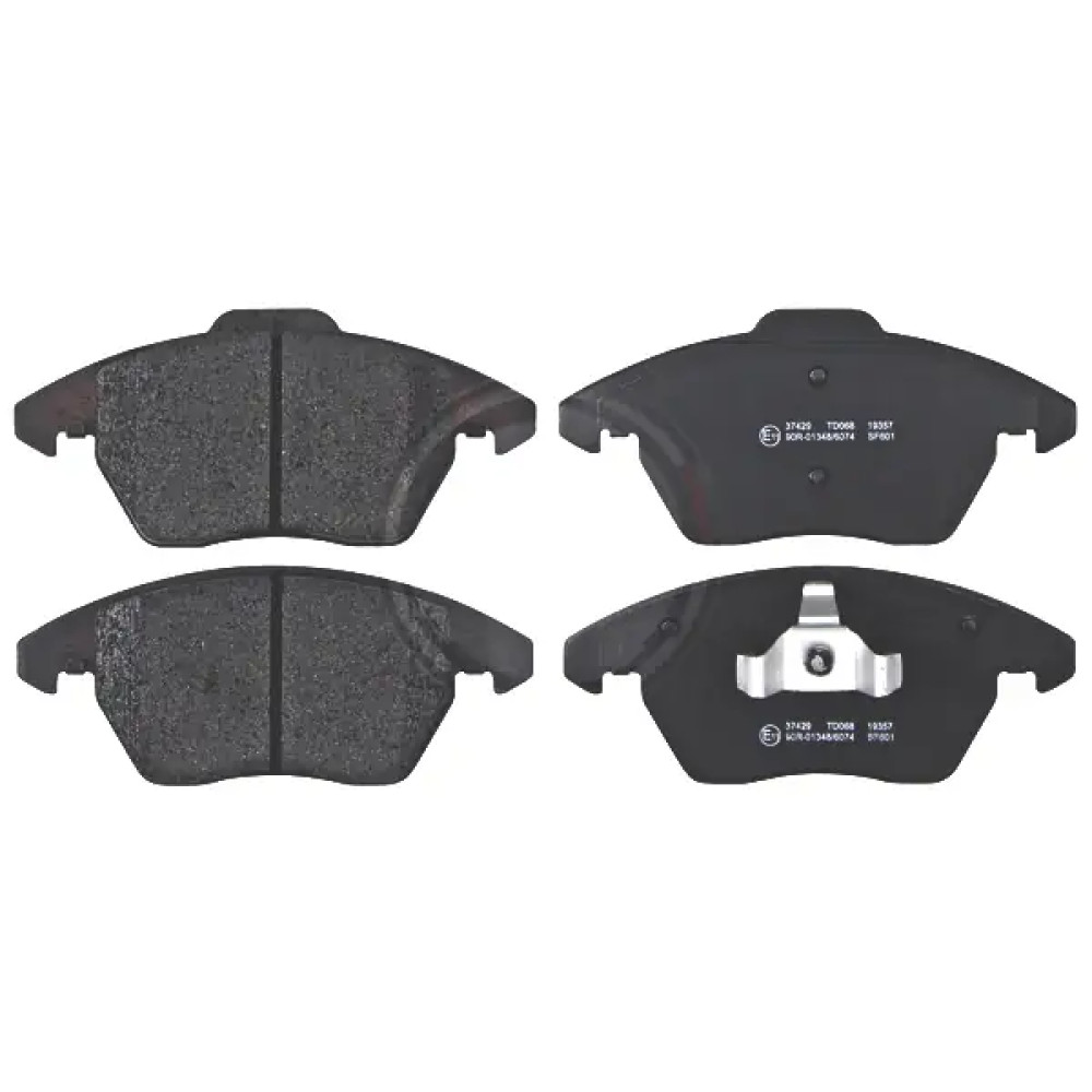 Гальмівні колодки пер. Citroen C4/Peugeot 207/208/307/308/Jetta IV 07- ABS 37429