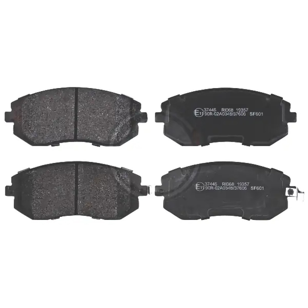 Гальмівні колодки пер. Subaru Impreza 02-/Forester 02- (akebono) ABS 37446