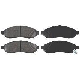 Гальмівні колодки пер. Nissan Navara 2,5dCi 05- ABS 37518