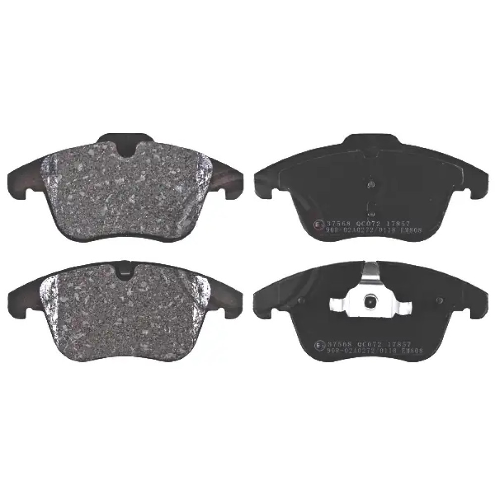 Гальмівні колодки пер. Mondeo 07-/Volvo S60/V60 10-/V70 02-/XC 70 08- ABS 37568