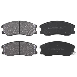 Гальмівні колодки пер. Chevrolet Captiva 06- (akebono) ABS 37582