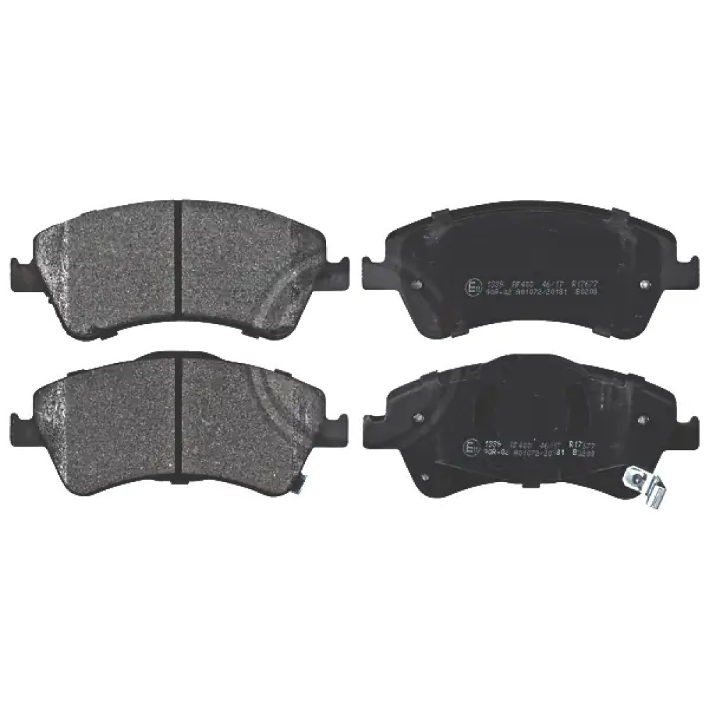 Гальмівні колодки пер. Toyota Auris 07-12 (bosch) (150,8x62,5x19,5) ABS 37615