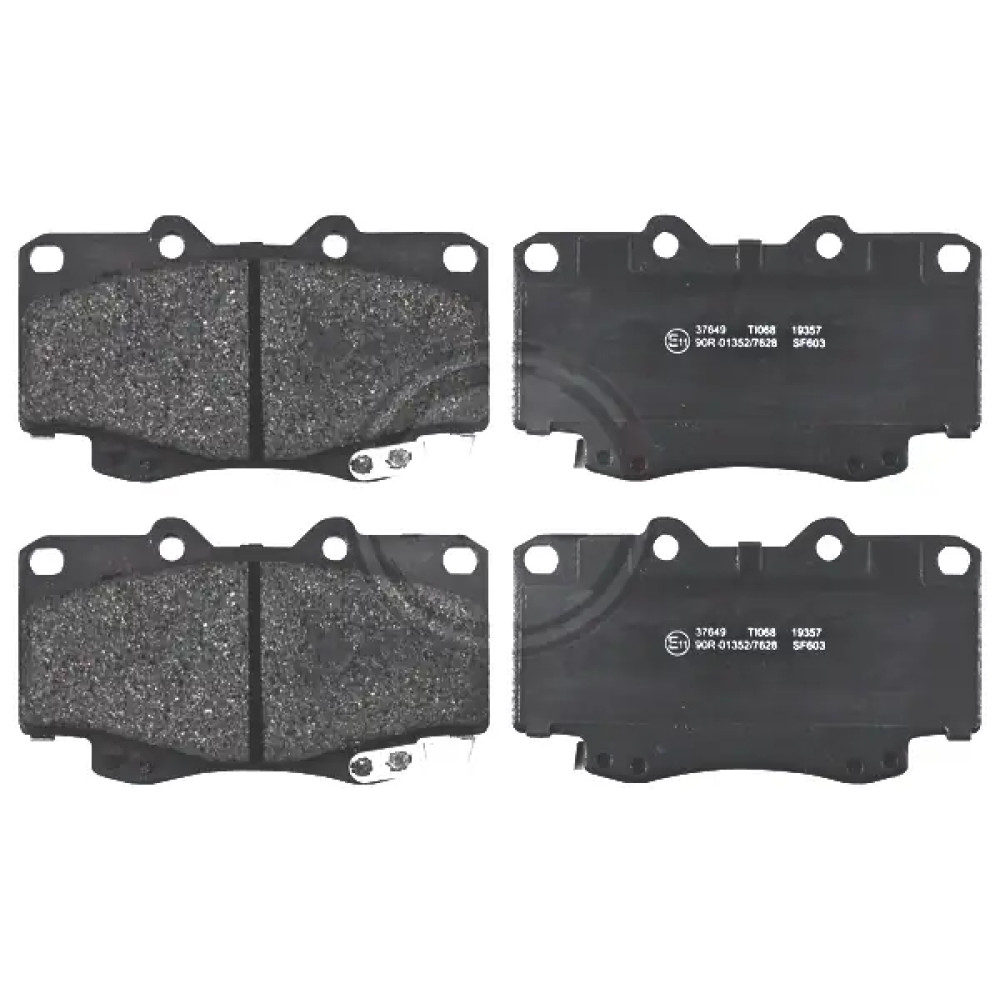 Гальмівні колодки пер. Hilux 01- ABS 37649