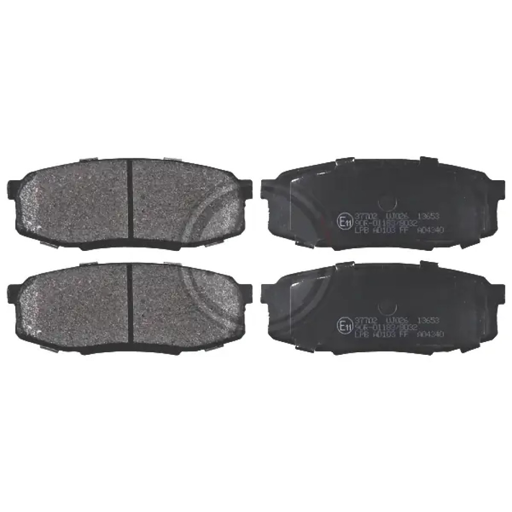 Гальмівні колодки зад. Toyota Land Cruiser 08- (advics) ABS 37702