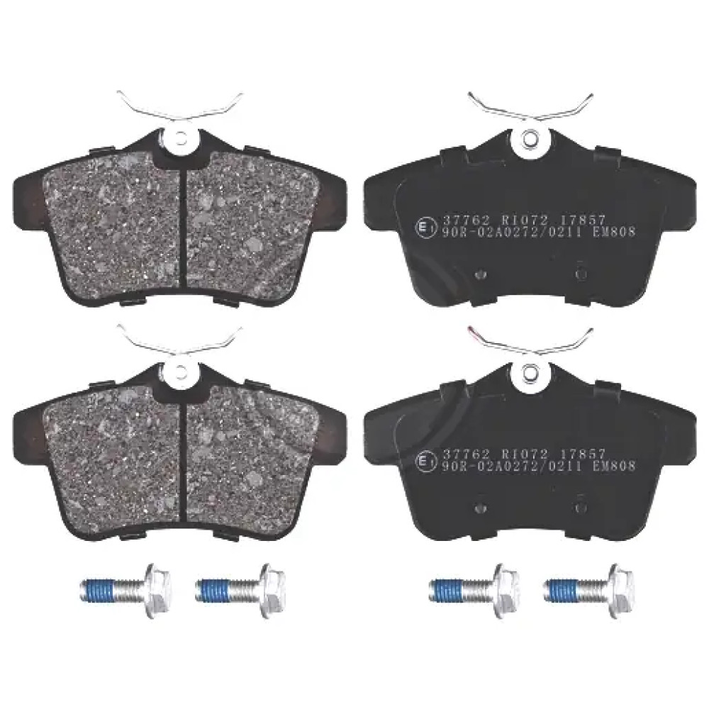 Гальмівні колодки зад. Citroen C4 09-/Peugeot 3008 09- (TRW) ABS 37762